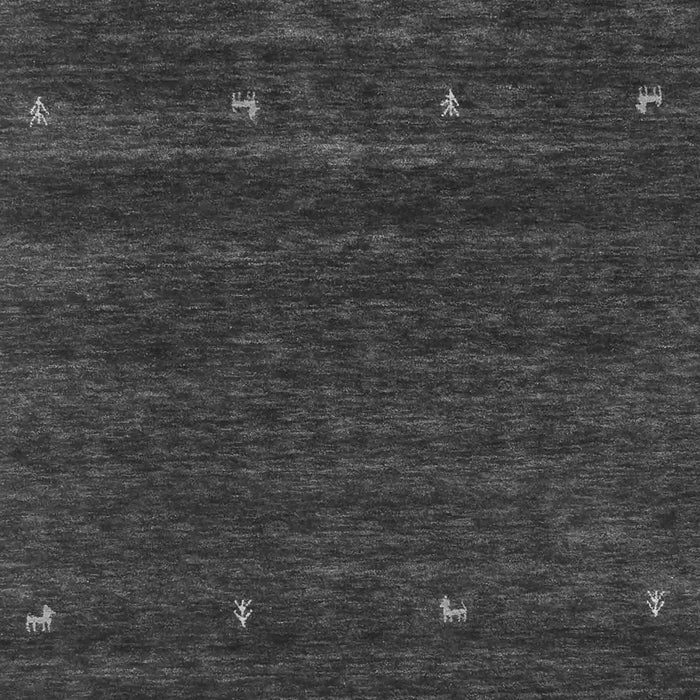 Serging Thickness of Machine Washable Abstract Gray Contemporary Rug, wshcon914gry