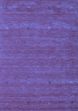 Abstract Blue Contemporary Rug, con915blu