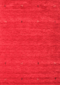 Abstract Red Contemporary Rug, con915red