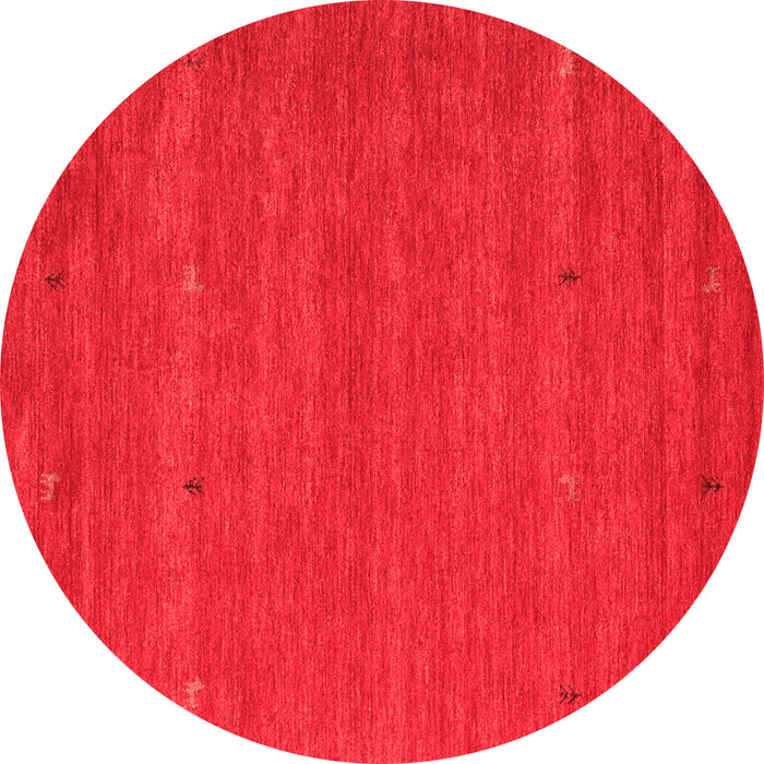 Machine Washable Abstract Red Contemporary Rug, wshcon915red