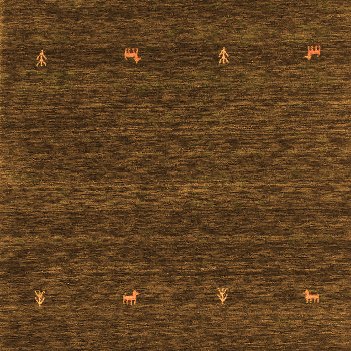 Serging Thickness of Machine Washable Abstract Orange Contemporary Area Rugs, wshcon916org