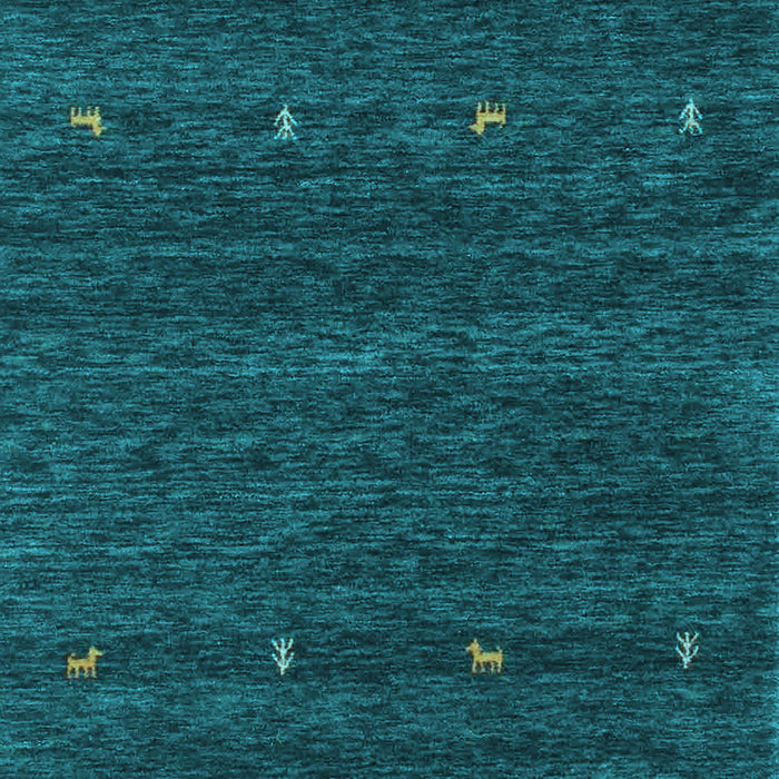 Abstract Light Blue Contemporary Rug, con916lblu