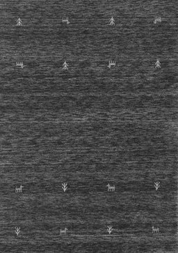 Abstract Gray Contemporary Rug, con916gry