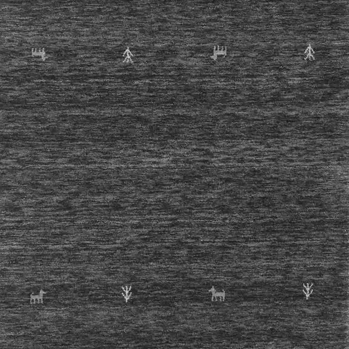 Abstract Gray Contemporary Rug, con916gry