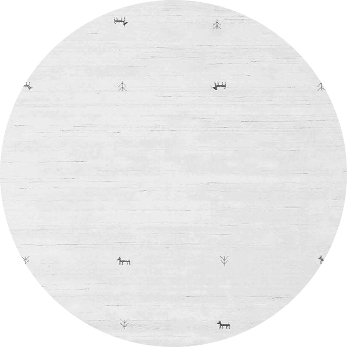 Machine Washable Solid Gray Modern Rug, wshcon917gry