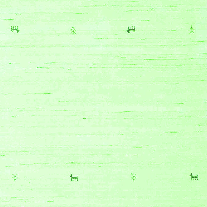 Solid Green Modern Rug, con917grn