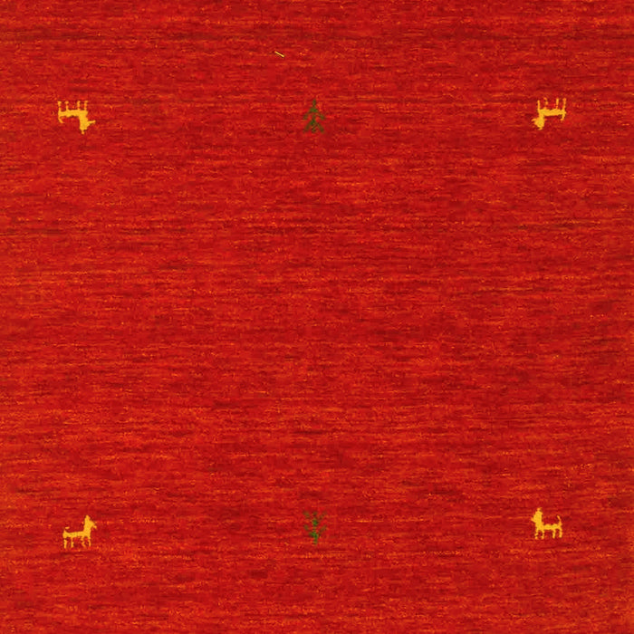 Abstract Yellow Contemporary Rug, con918yw
