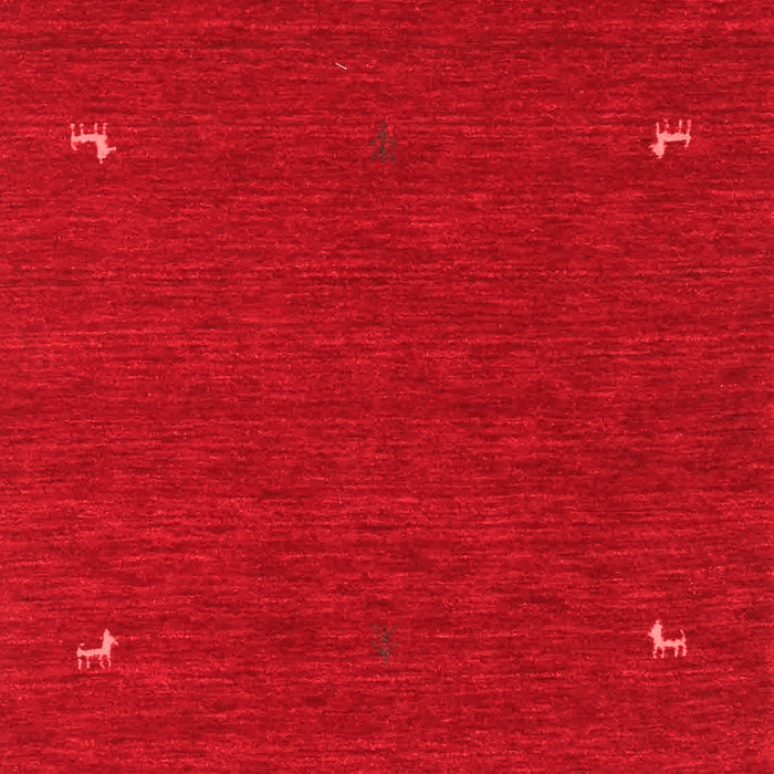 Machine Washable Abstract Red Contemporary Rug, wshcon918red