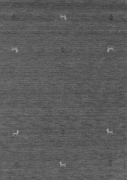 Abstract Gray Contemporary Rug, con918gry