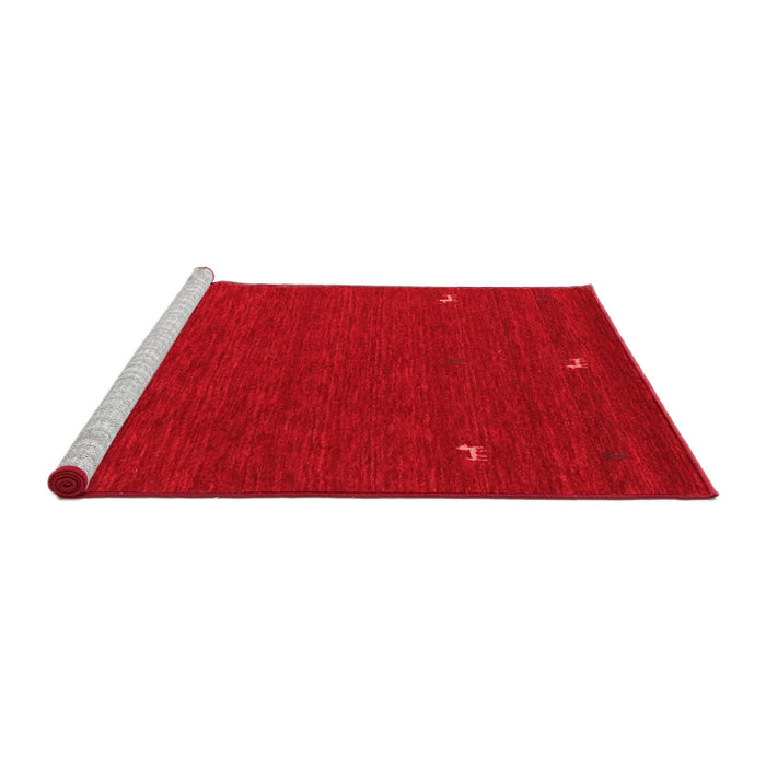 Contemporary Red Washable Rugs