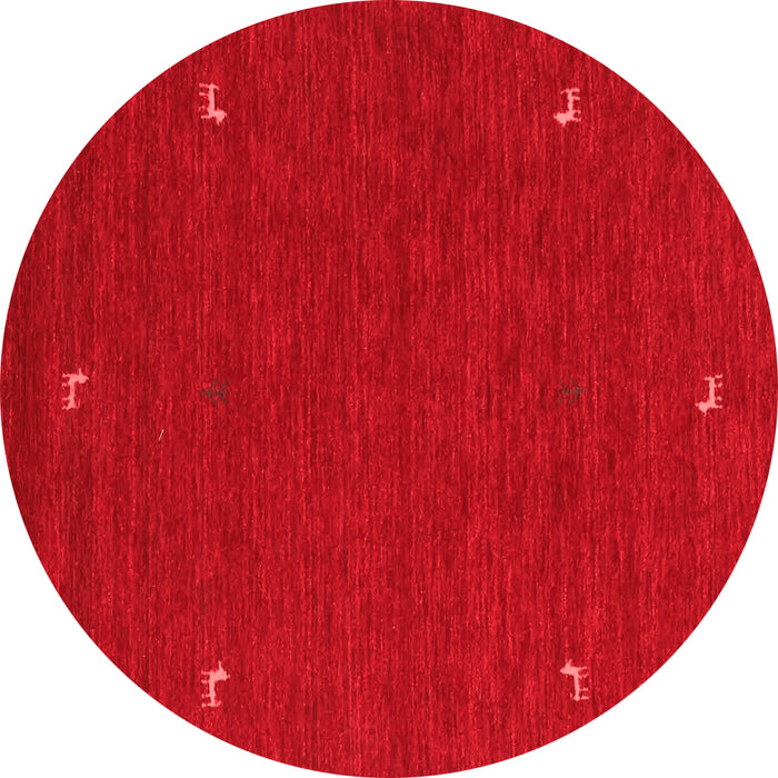 Abstract Red Contemporary Rug, con918red