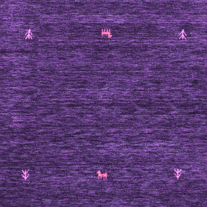 Abstract Purple Contemporary Rug, con919pur