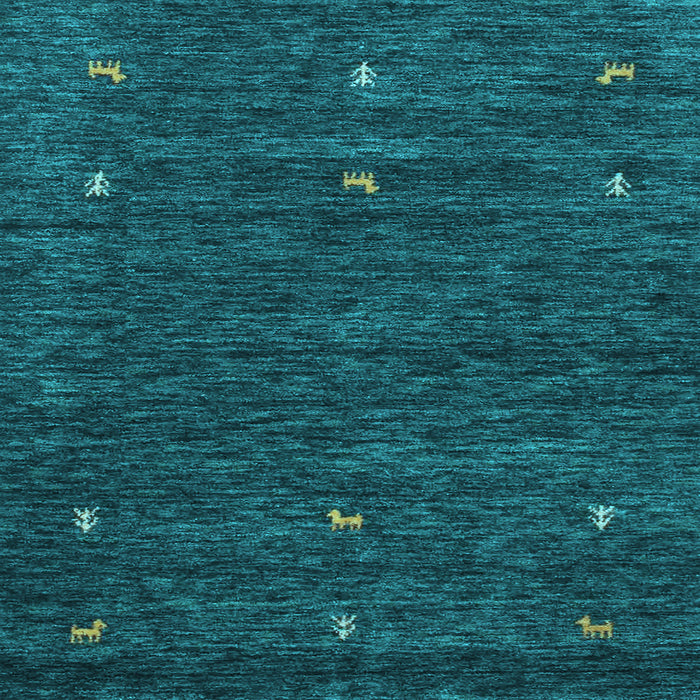 Square Machine Washable Abstract Light Blue Contemporary Rug, wshcon919lblu