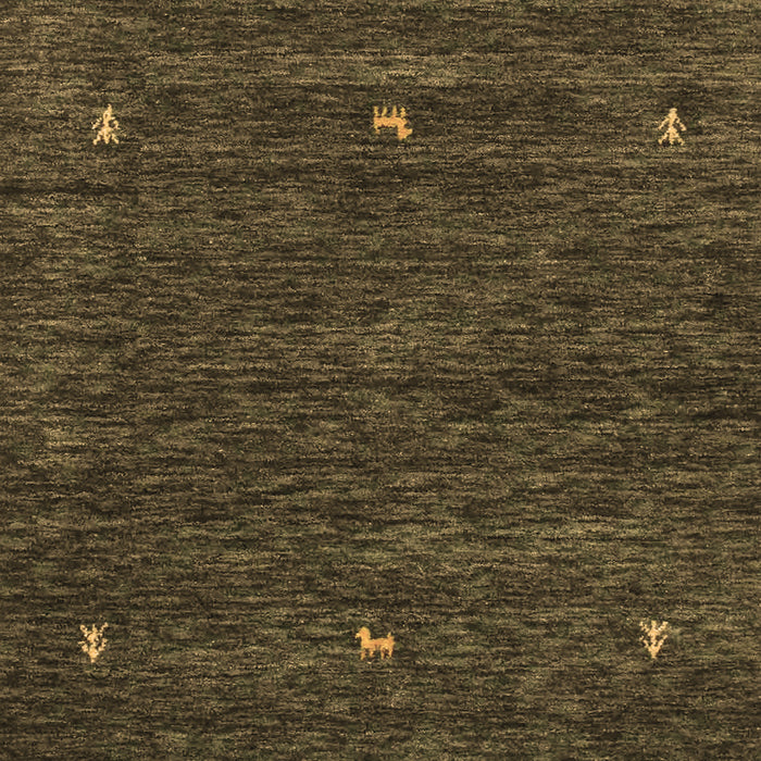 Abstract Brown Contemporary Rug, con919brn