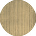 Round Machine Washable Abstract Brown Contemporary Rug, wshcon91brn