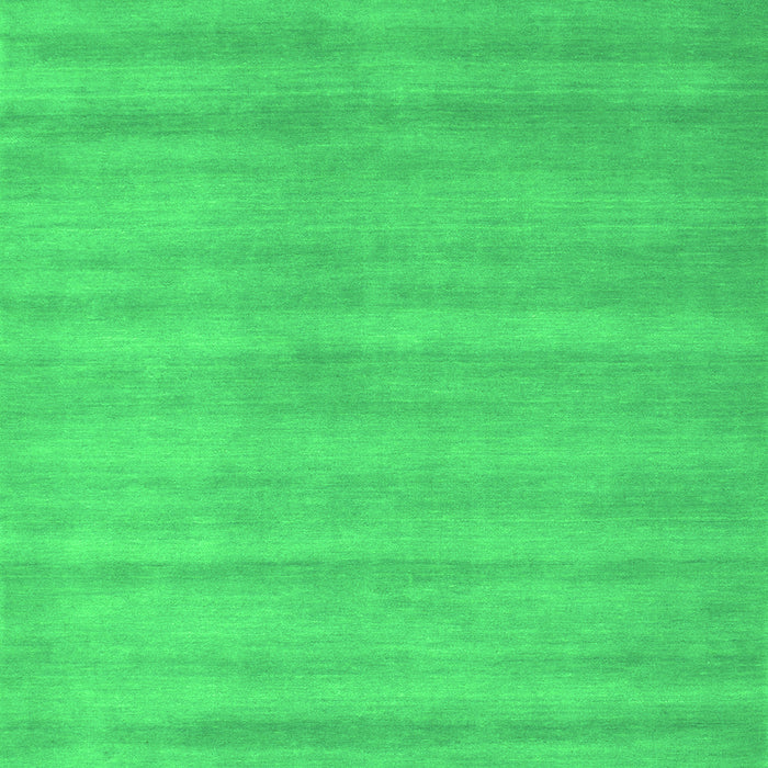 Serging Thickness of Machine Washable Abstract Green Contemporary Area Rugs, wshcon91grn