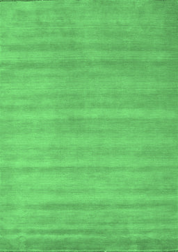 Abstract Emerald Green Contemporary Rug, con91emgrn