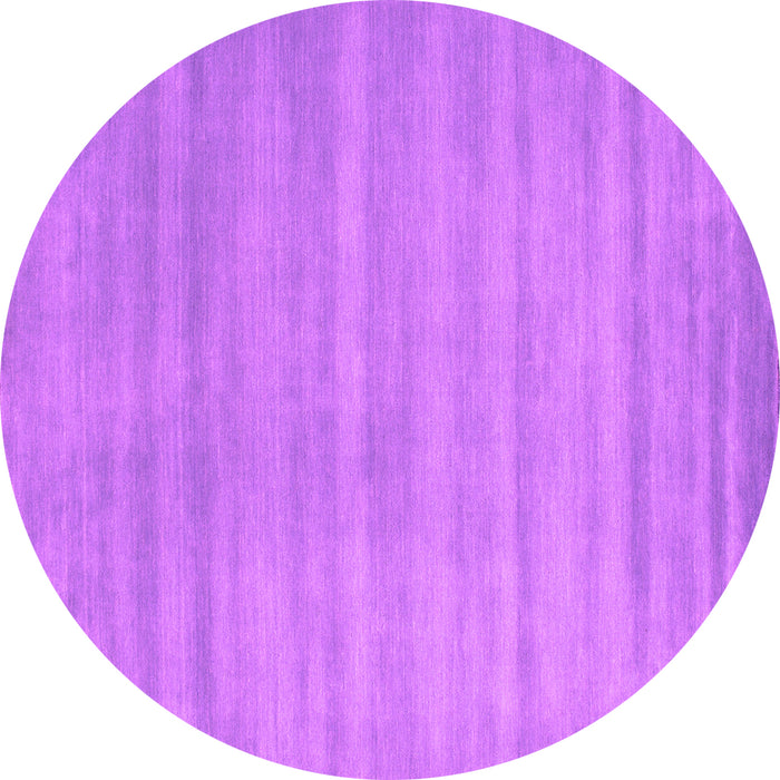 Round Abstract Pink Contemporary Rug, con91pnk