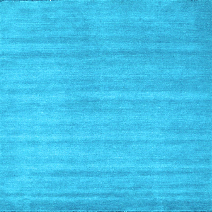 Square Machine Washable Abstract Light Blue Contemporary Rug, wshcon91lblu