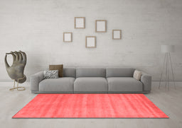 Contemporary Red Washable Rugs