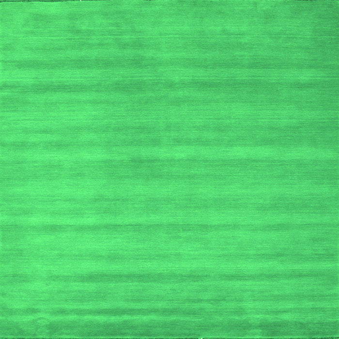 Serging Thickness of Abstract Green Contemporary Rug, con91grn