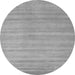 Machine Washable Abstract Gray Contemporary Rug, wshcon91gry