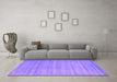 Machine Washable Abstract Purple Contemporary Area Rugs in a Living Room, wshcon91pur