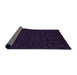 Thickness of Contemporary Deep Purple Modern Rug, con920