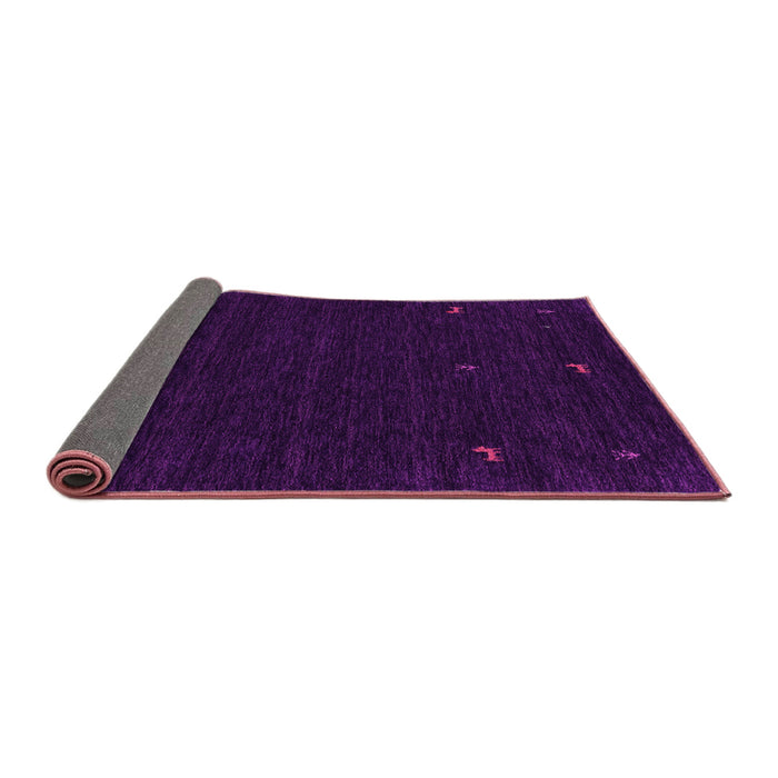 Sideview of Abstract Pink Contemporary Rug, con920pnk