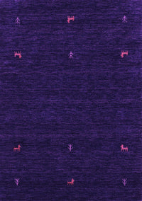 Abstract Purple Contemporary Rug, con920pur