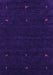 Abstract Purple Contemporary Rug, con920pur