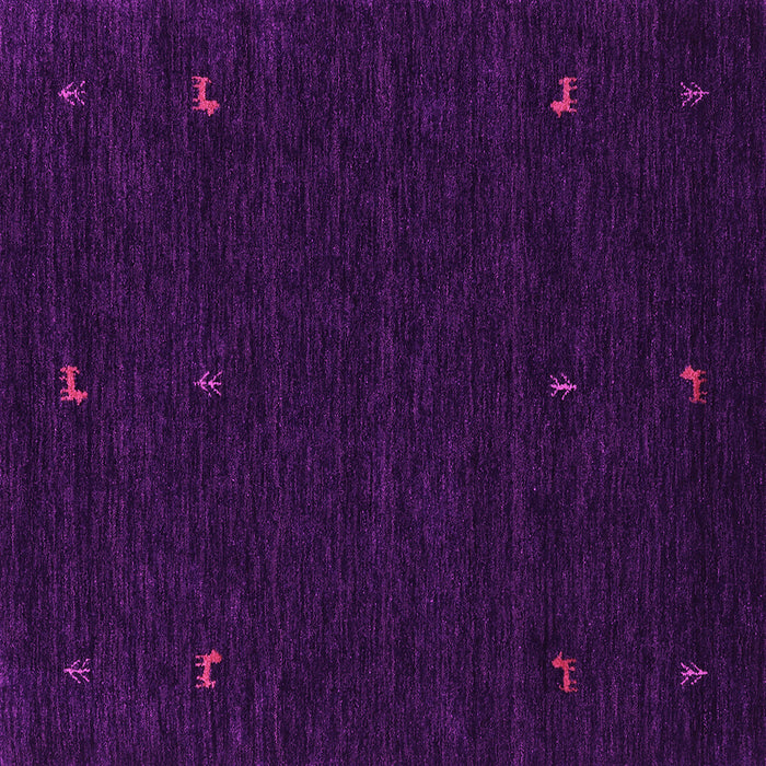 Square Machine Washable Abstract Pink Contemporary Rug, wshcon920pnk