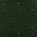 Serging Thickness of Abstract Green Contemporary Rug, con920grn