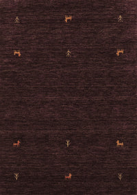 Abstract Brown Contemporary Rug, con920brn