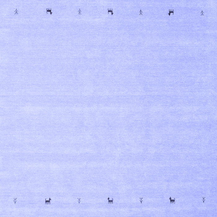 Solid Blue Modern Rug, con922blu