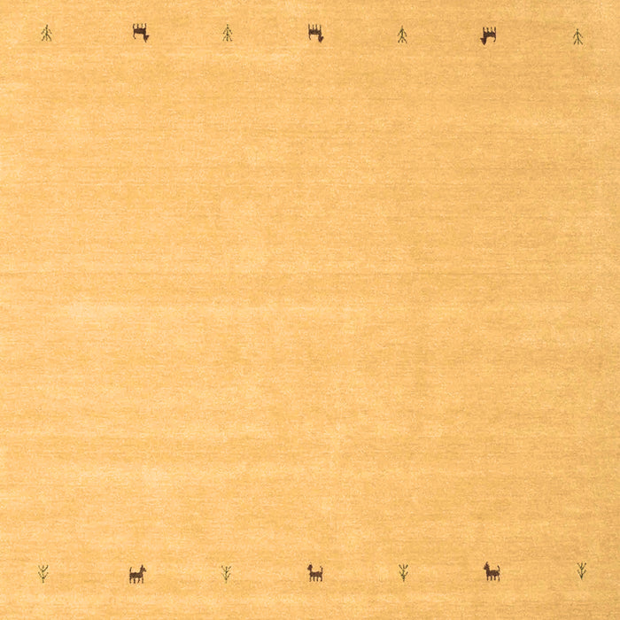 Machine Washable Solid Brown Modern Rug, wshcon922brn