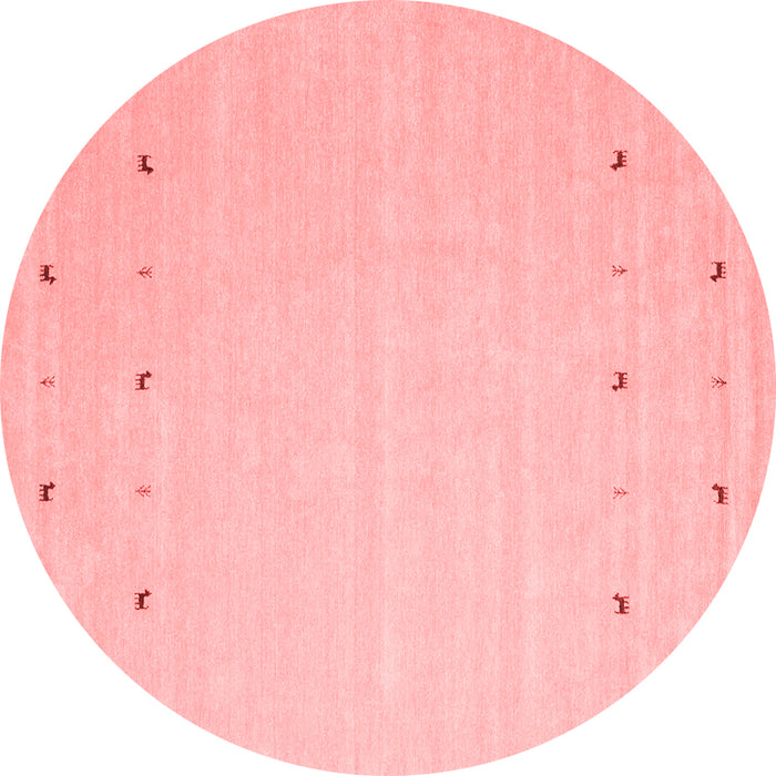 Solid Red Modern Rug, con922red