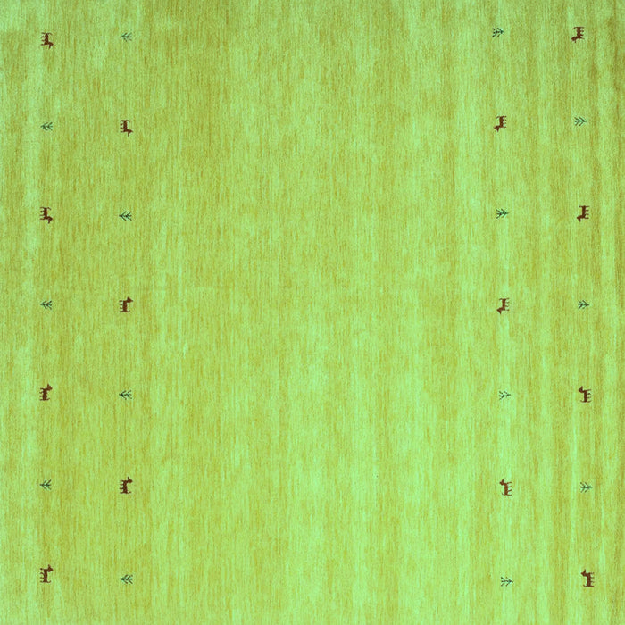 Square Abstract Turquoise Contemporary Rug, con923turq