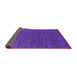 Sideview of Abstract Pink Contemporary Rug, con924pnk