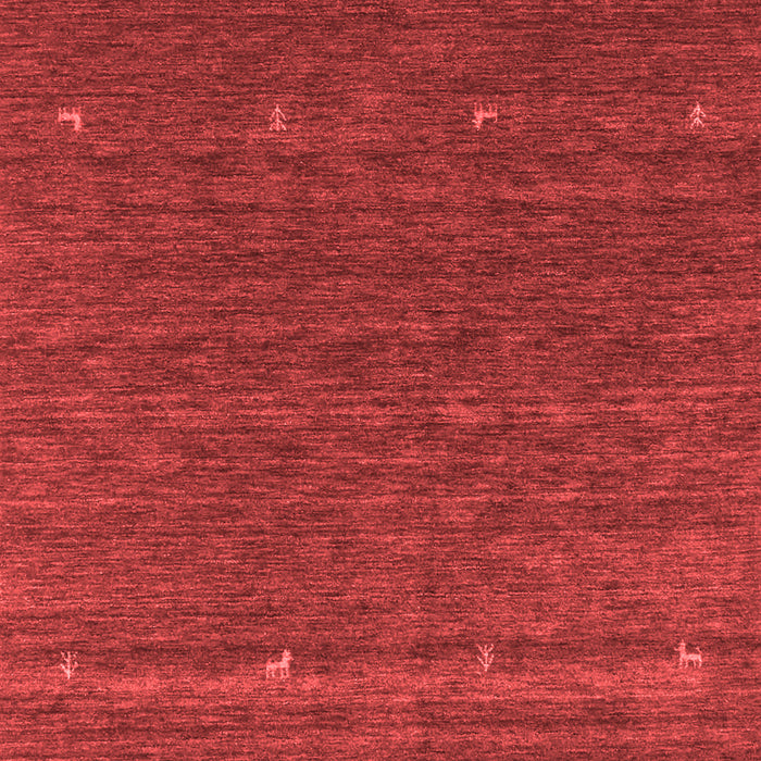 Abstract Red Contemporary Area Rugs