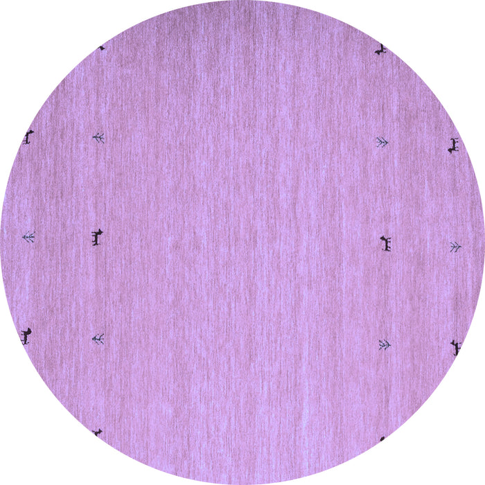 Round Machine Washable Abstract Blue Contemporary Rug, wshcon925blu