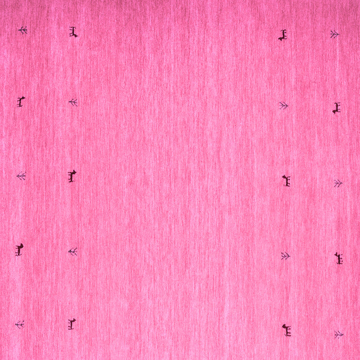 Square Abstract Purple Contemporary Rug, con925pur