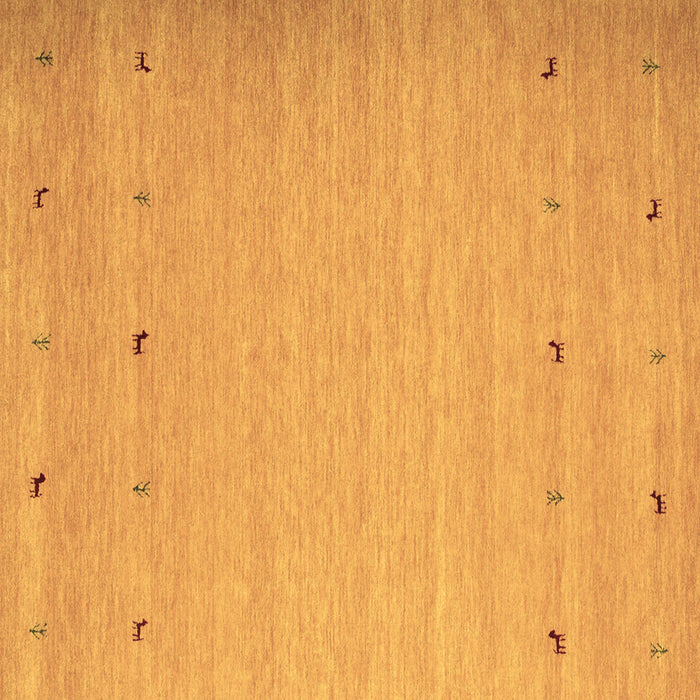 Square Machine Washable Abstract Brown Contemporary Rug, wshcon925brn