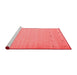 Contemporary Red Washable Rugs