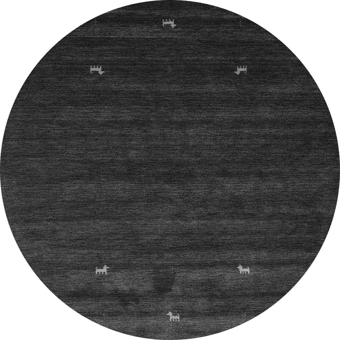 Machine Washable Abstract Gray Contemporary Rug, wshcon926gry