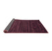 Sideview of Abstract Pink Contemporary Rug, con926pnk