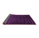 Sideview of Abstract Pink Contemporary Rug, con927pnk