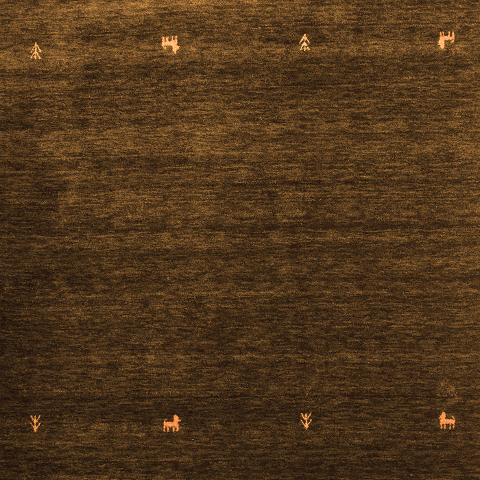 Abstract Orange Contemporary Rug, con927org