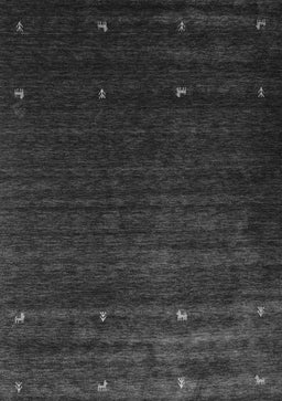 Abstract Gray Contemporary Rug, con927gry