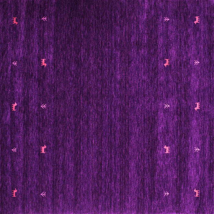 Square Abstract Pink Contemporary Rug, con928pnk